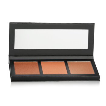 M.A.C Hyper Real Glow Palette (3x Glow Palette) - # Shimmy Peach,Paradise,Glow Baby Glow