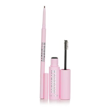 KyBrow Kit: Brow Gel 5ml + Brow Pencil 0.09g - # 004 Medium Brown