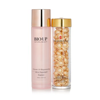 Elizabeth Arden Ceramide Capsules Daily Youth Restoring Serum - ADVANCED 90caps (Free: Natural Beauty BIO UP Treatment Essence 150ml)