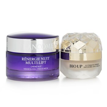 Lancome Renergie Multi-Lift Lifting Firming Anti-Wrinkle Night Cream 50ml (Free: Natural Beauty BIO UP Eye Cream 20g)