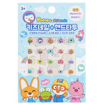 April Korea Pororo Nail + Hand Tattoo - # SPR 05