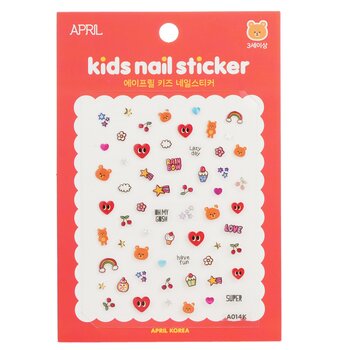 April Kids Nail Sticker - # A014K