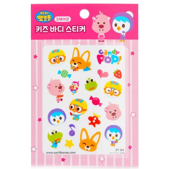 April Korea Pororo Body Sticker - # PT04