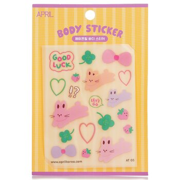 April Korea April Body Sticker - # AT 03