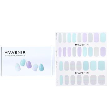 Mavenir Nail Sticker (Assorted Colour) - # Pastel Deer Knit Nail