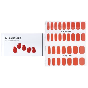 Nail Sticker (Red) - # Red Cocktail Nail