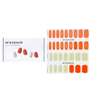 Mavenir Nail Sticker (Orange) - # Autumn Mood Nail