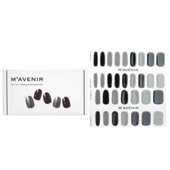 Mavenir Nail Sticker (Assorted Colour) - # Orora With Black Nail
