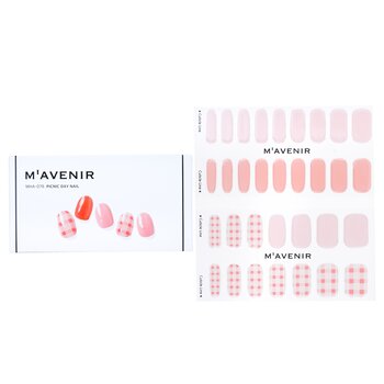 Mavenir Nail Sticker (Pink) - # Picnic Day Nail