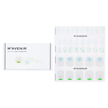 Mavenir Nail Sticker (White) - # Small Garden Pedi