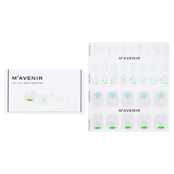 Mavenir Nail Sticker (White) - # Small Garden Pedi