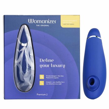 WOMANIZER Premium 2 Clitoral Stimulator - # Blueberry