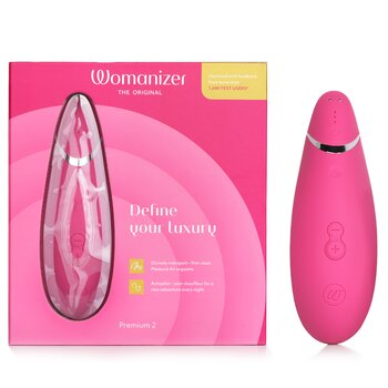 WOMANIZER Premium 2 Clitoral Stimulator - # Raspberry