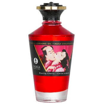 SHUNGA Aphrodisiac Warming Oil - Blazing Cherry