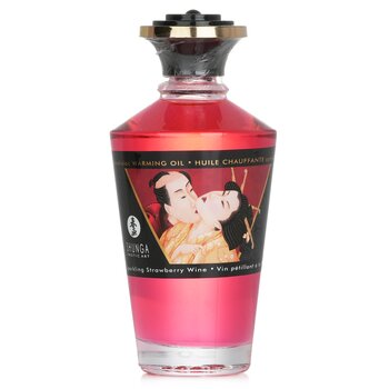 SHUNGA Aphrodisiac Warming Oil - Sparkling Strawberry Wine