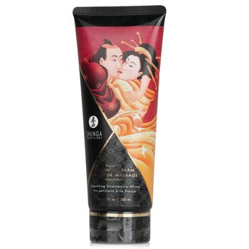 SHUNGA Kissable Massage Cream - Sparkling Strawberry Wine