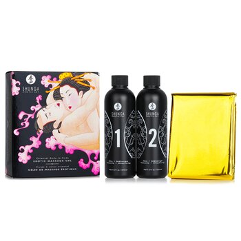 SHUNGA Oriental Body-to-Body Erotic Massage Gel - Sparkling Strawberry Wine