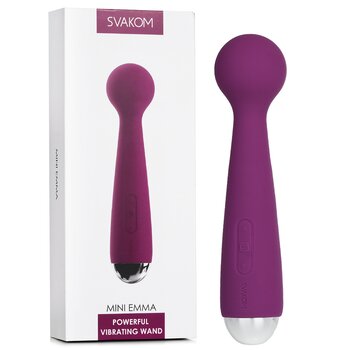 Mini Emma Wand Vibrator - # Violet