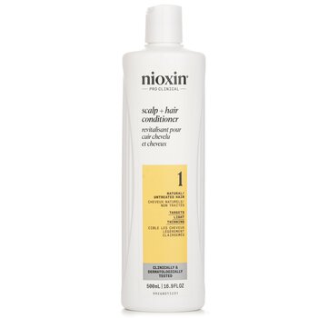 Nioxin Density System 1 Scalp Therapy Acondicionador (Cabello Natural, Adelgazamiento Ligero)