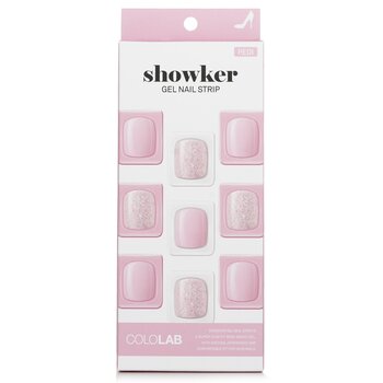Cololab Showker Gel Nail Strip # CPG107 Romantic Tutu