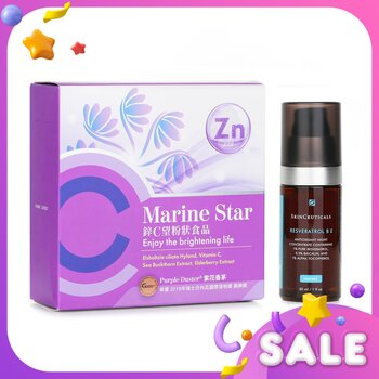Skin Ceuticals 【ECKARE Marine Star Antioxidant Set】KO Influenza. Night Repair Damage. Antioxidant Protection.