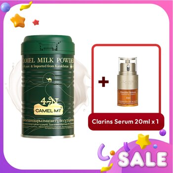 Clarins Camel MT Camel Milk Powder + Clarins Double Serum Eye
