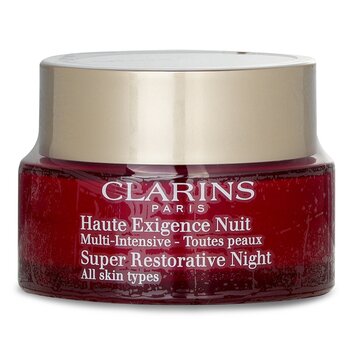 Clarins Super Restorative Night Age Spot Correcting Replenishing Cream (Box Slightly Damaged)
