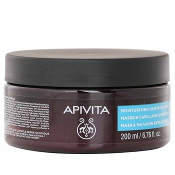 Apivita Mascarilla capilar hidratante con ácido hialurónico y aloe