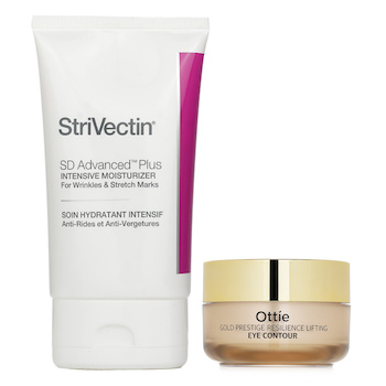 Klein Becker (StriVectin) StriVectin Sd Advanced Plus Intensive Moisturizer For Winkles & Stretch Marks 118ml X Ottie Gold Prestige Resilience Lifting Eye Contour 30ml