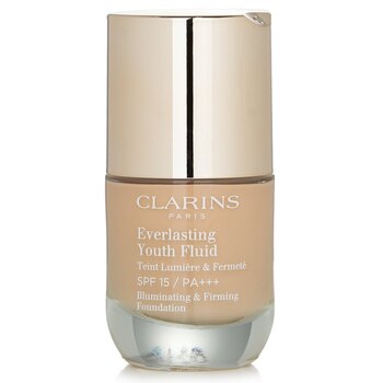Clarins Everlasting Youth Base Fluida Iluminante & Reafirmante SPF 15 - # 108 Sand(Box Slightly Damaged)