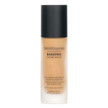 Bare Escentuals BAREPRO 24HR WEAR Skin Perfecting Matte Liquid Foundation Mineral SPF 20 - # Light 22 Warm