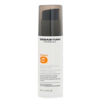 Sebastian Potion 9 Acondicionador sin enjuague y crema para peinar
