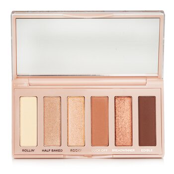 Urban Decay Naked Half Baked Mini Sombra de ojos Palette: 6x Eyeshadow (Rollin,Half Baked,Rocky,Buck Off,Breadwinner,Edible)