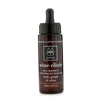 Wine Elixir Aceite Facial Antiarrugas y Restauradora
