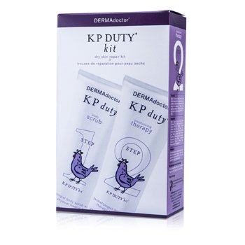 Kit KP Duty Reparación de Piel Seca: Exfoliante Corporal 120ml + Terapia Hidratante 120ml