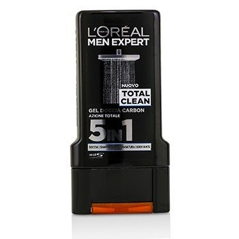 Men Expert Gel de Ducha - Total Clean (Para Cuerpo, Rostro & Cabello)