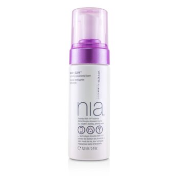 NIA Wash + Glow Espuma Limpiadora Hidratante