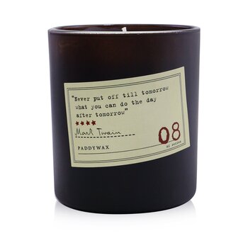 Library Candle - Mark Twain